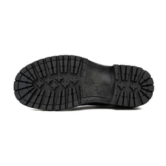 Genuine Crocodile Leather Men's Derby Brogues Black DIVINCH