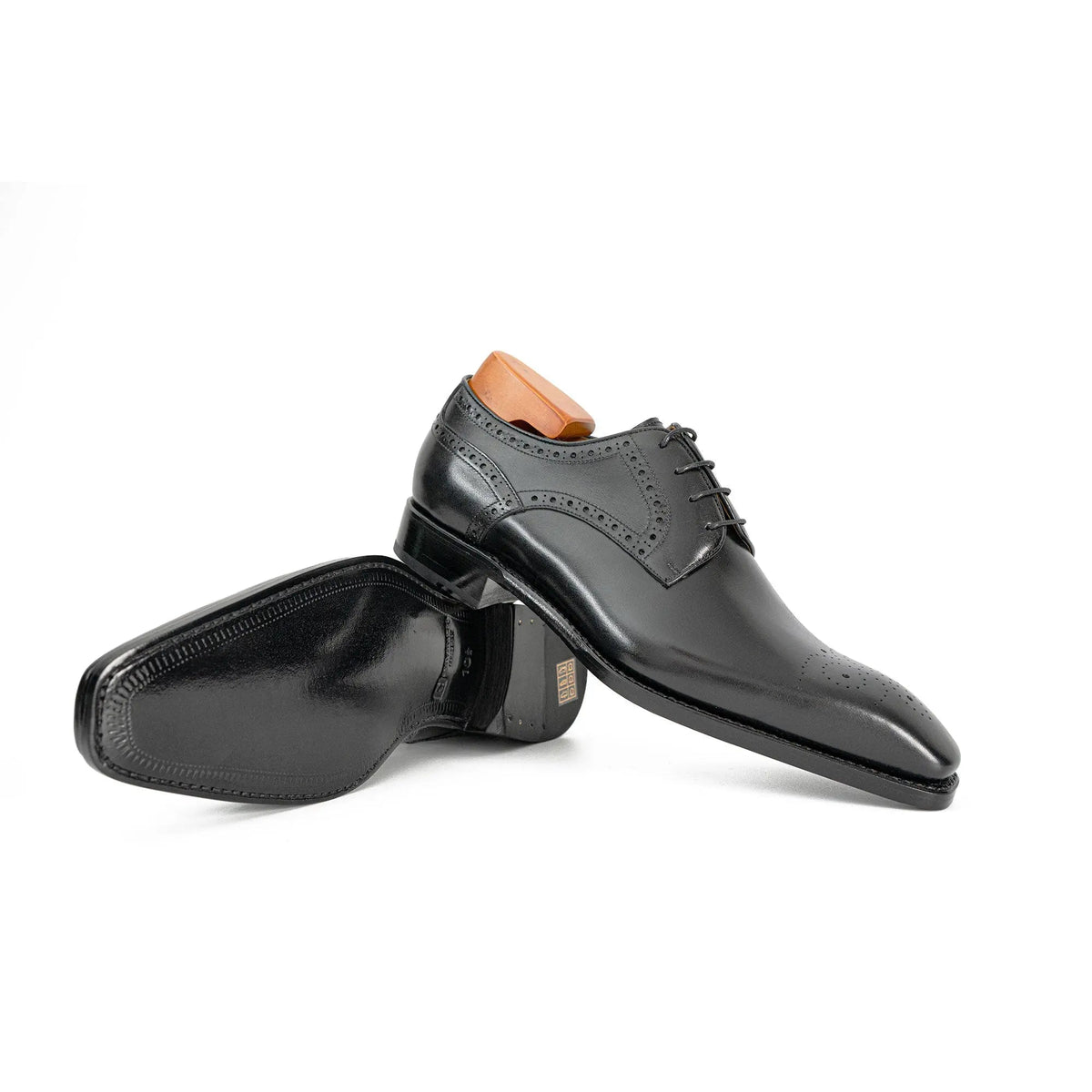 Goodyear Welted Patent Leather Oxford Shoes DIVINCH