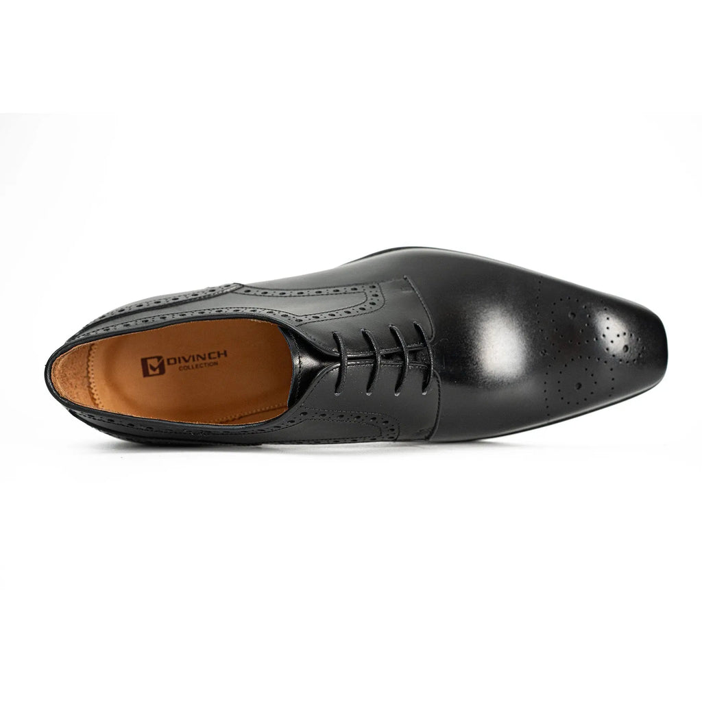 Goodyear Welted Patent Leather Oxford Shoes DIVINCH
