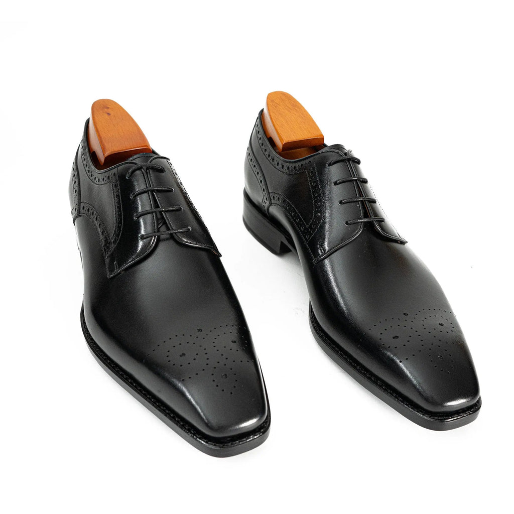 Goodyear Welted Patent Leather Oxford Shoes DIVINCH