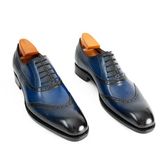 Goodyear blue oxford dress shoes DIVINCH