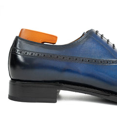 Goodyear blue oxford dress shoes DIVINCH