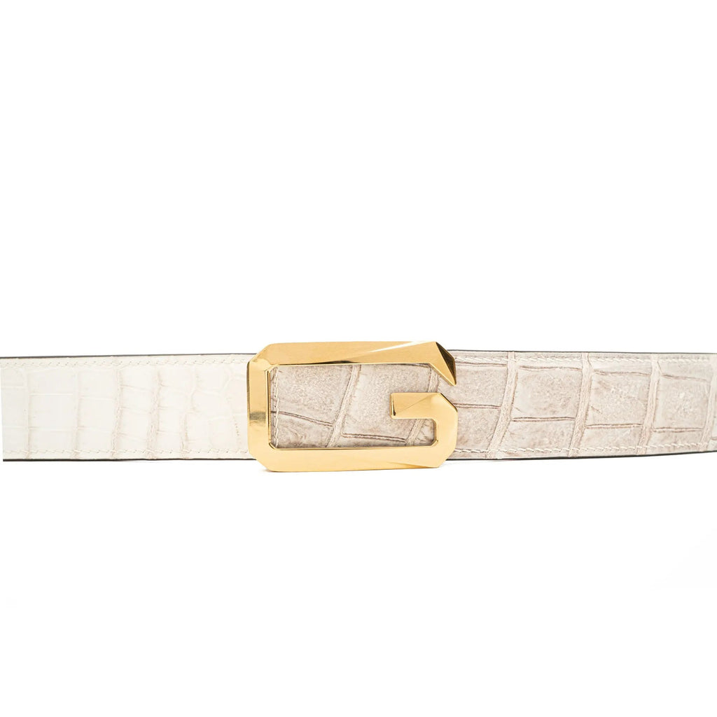 Handcrafted Alligator Leather Belts DVG09 Divinch