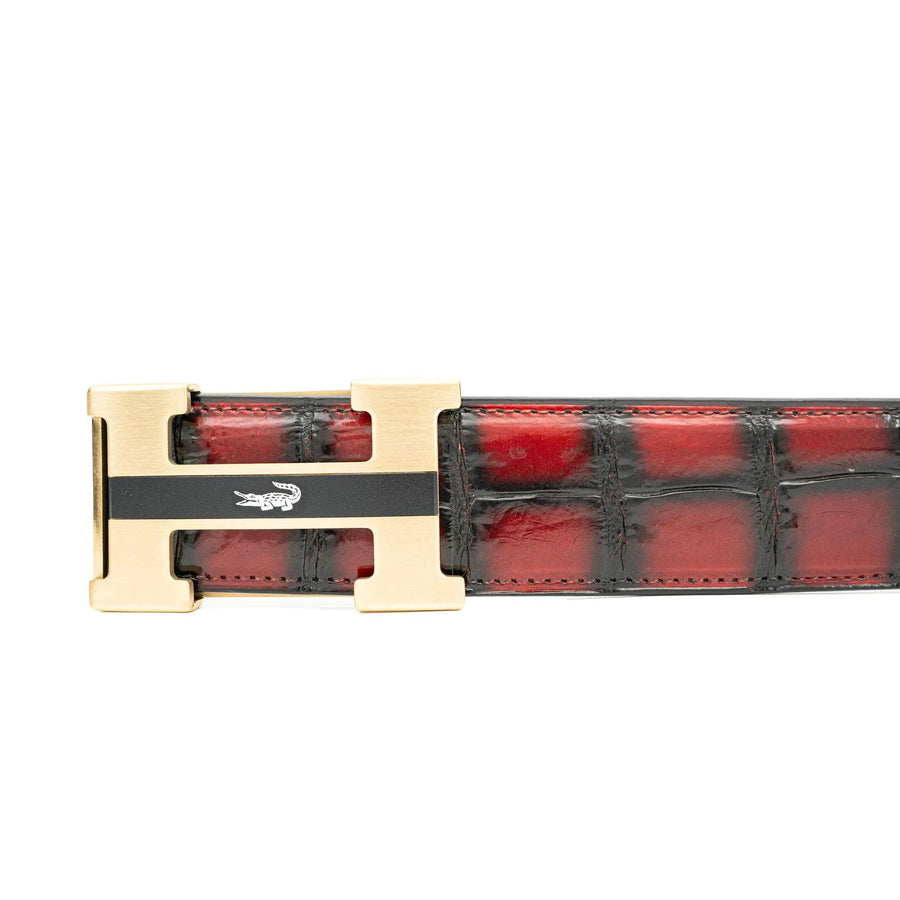 Handcrafted Alligator Leather Belts DVG101 Divinch