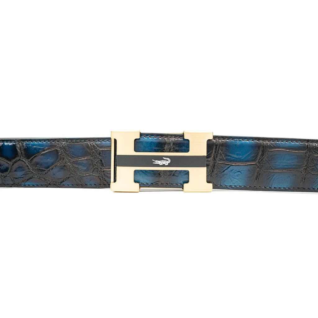 Handcrafted Alligator Leather Belts DVG122 Divinch