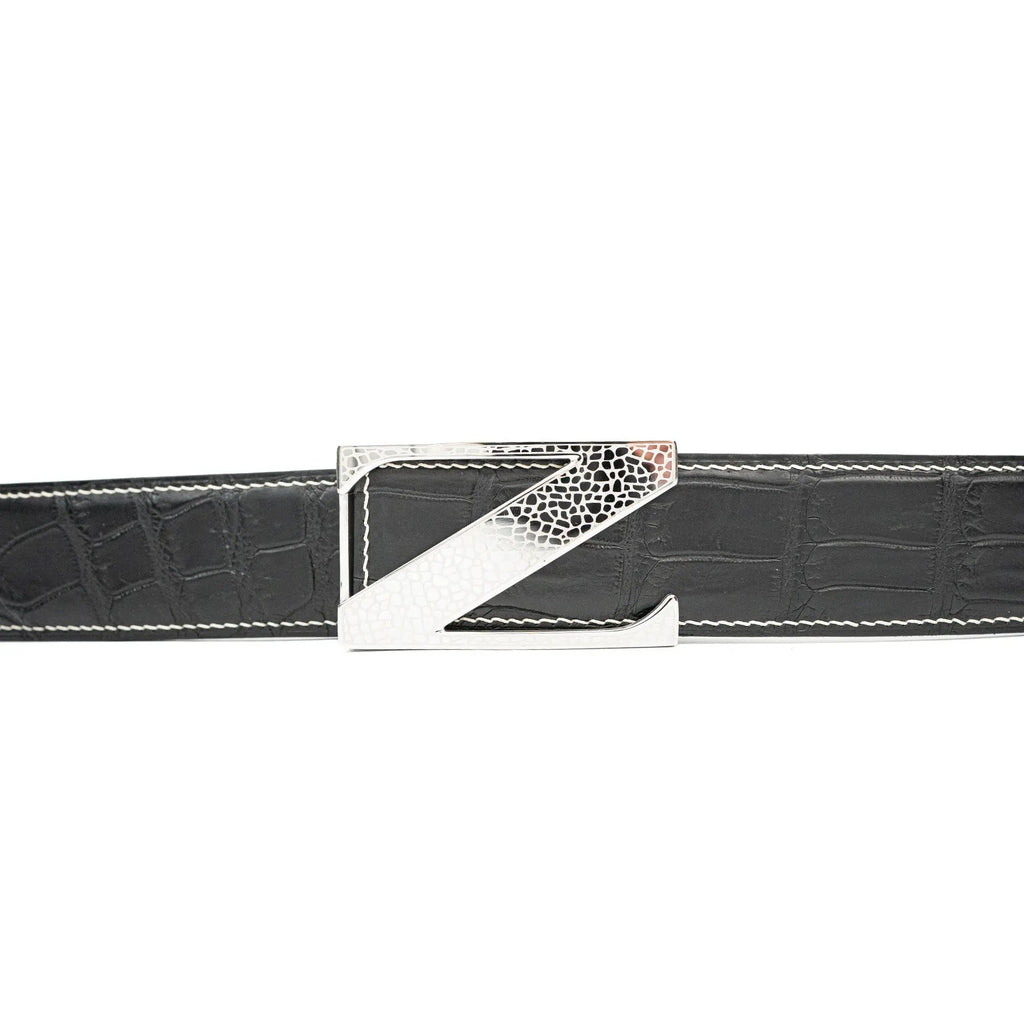 Handcrafted Alligator Leather Belts DVG128 Divinch