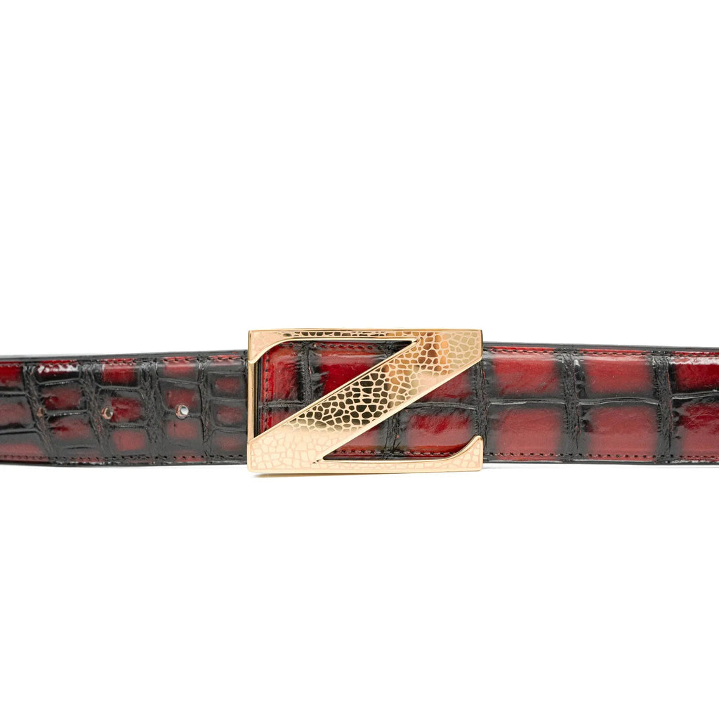 Handcrafted Alligator Leather Belts DVG134 Divinch