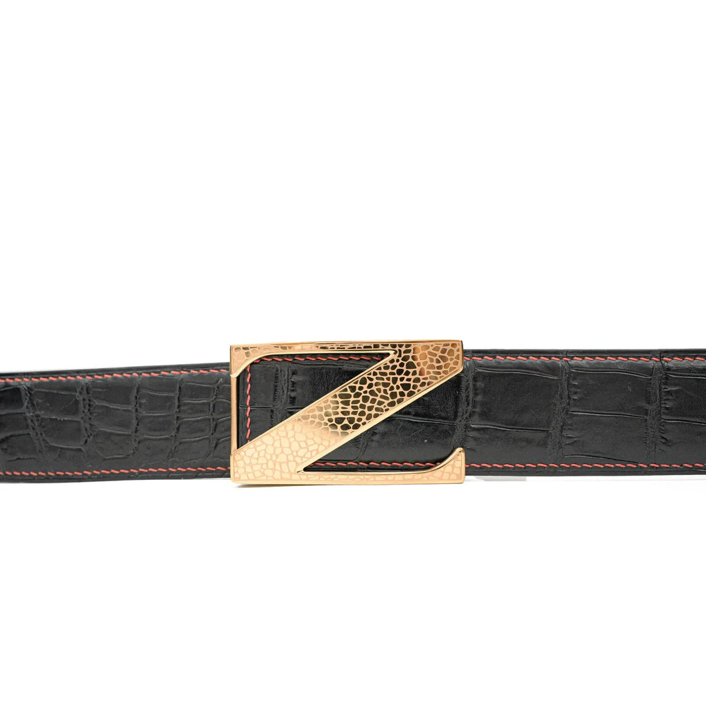 Handcrafted Alligator Leather Belts DVG146 Divinch