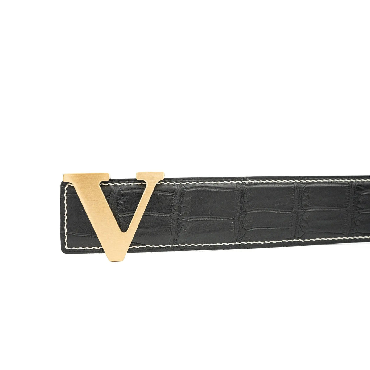 Handcrafted Alligator Leather Belts DVG159 Divinch