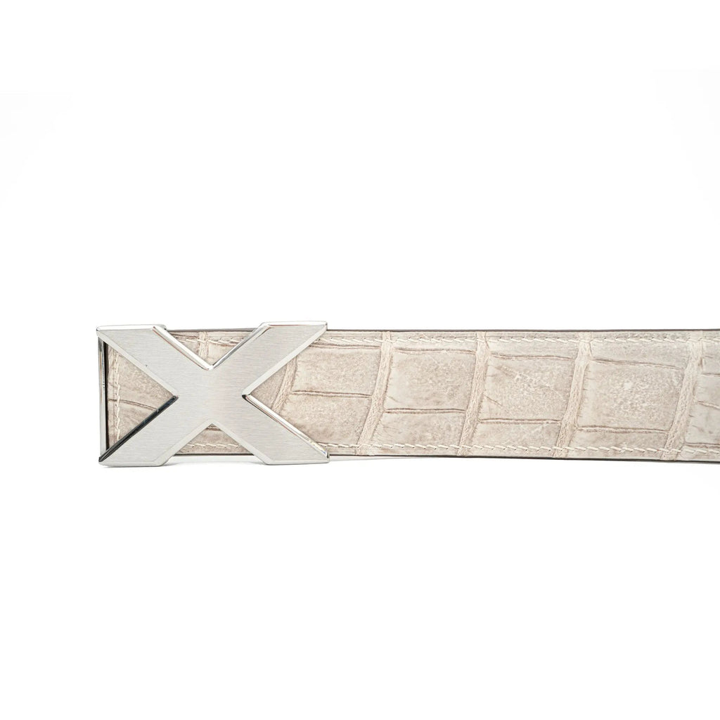 Handcrafted Alligator Leather Belts DVG225 Divinch