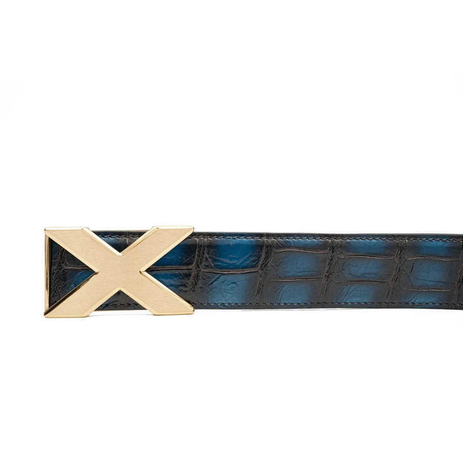 Handcrafted Alligator Leather Belts DVG238 Divinch