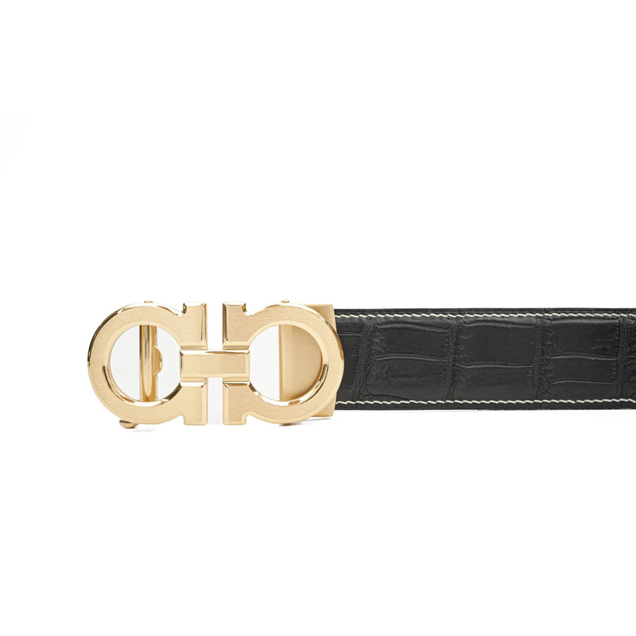 Handcrafted Alligator Leather Belts DVG245 Divinch