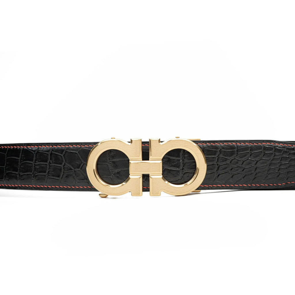 Handcrafted Alligator Leather Belts DVG259 Divinch