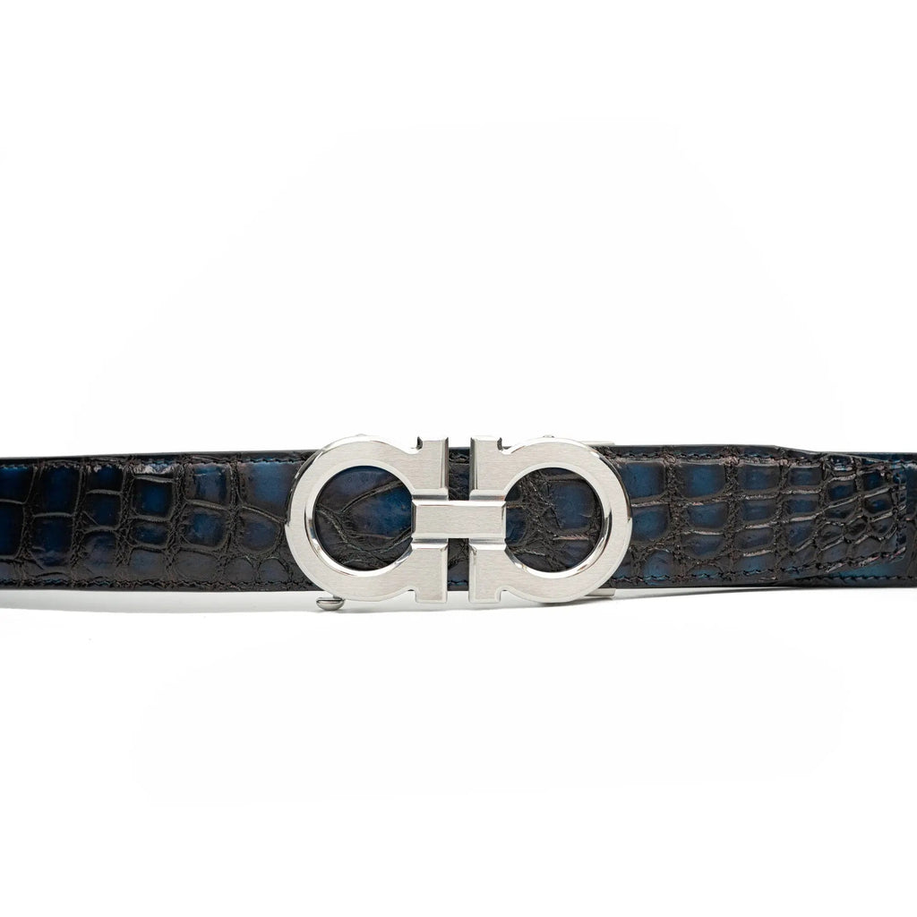 Handcrafted Alligator Leather Belts DVG266 Divinch