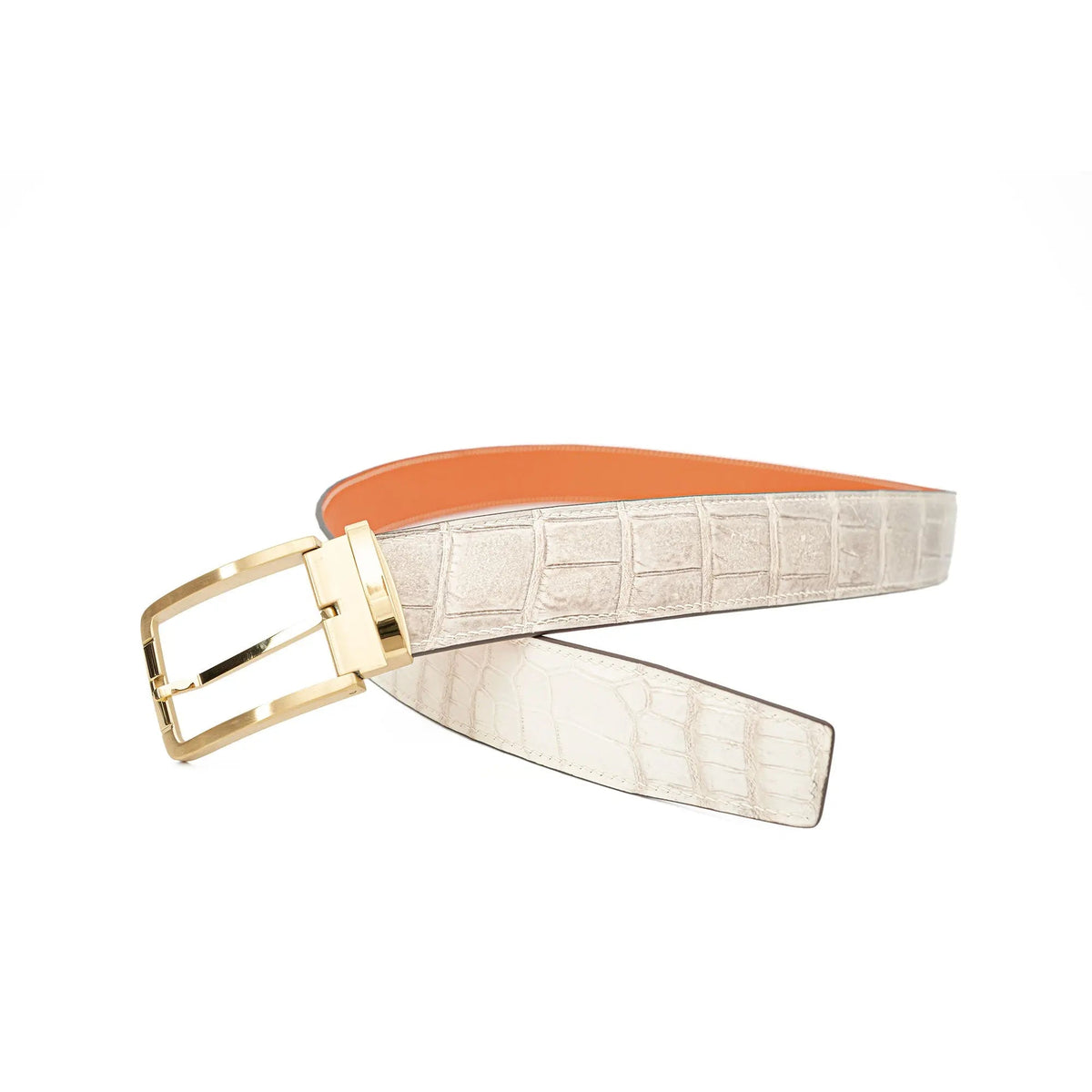 Handcrafted Alligator Leather Belts DVG285 Divinch