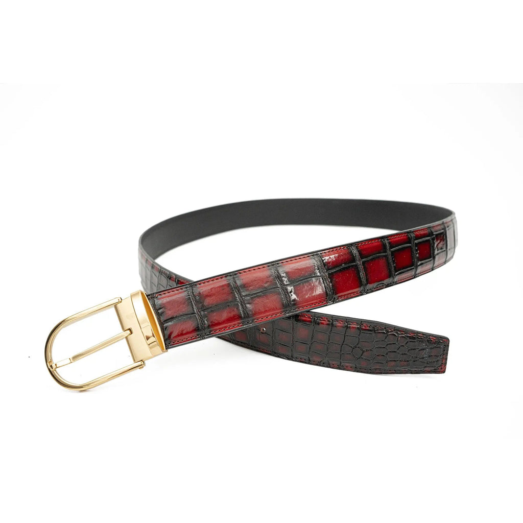 Handcrafted Alligator Leather Belts DVG311 Divinch