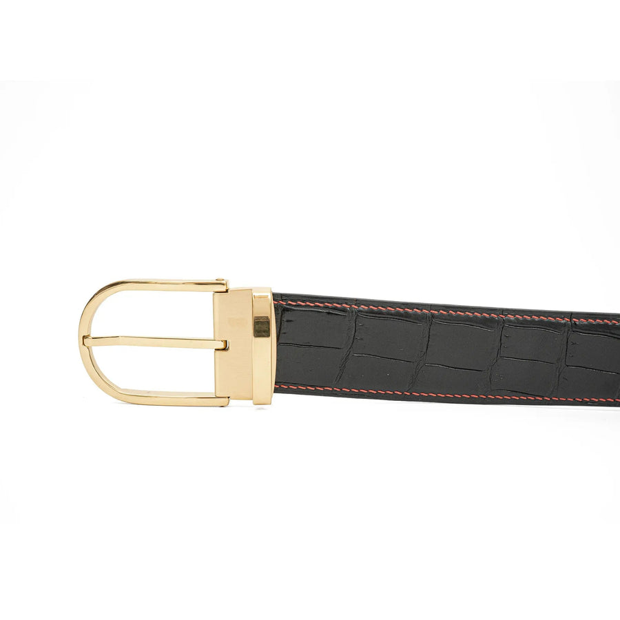 Handcrafted Alligator Leather Belts DVG3124 Divinch