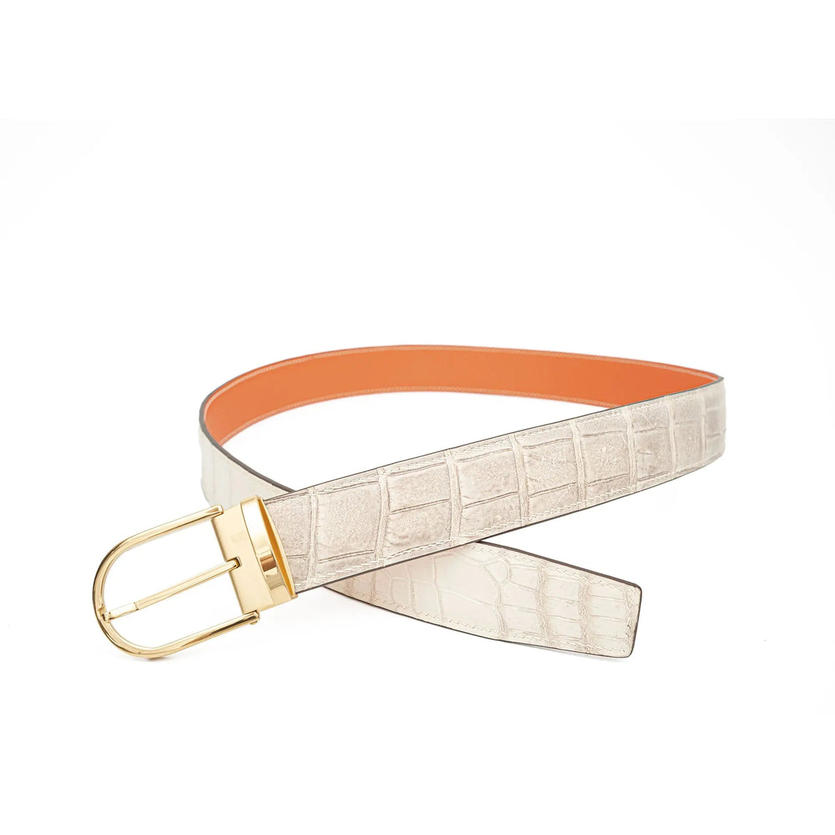 Handcrafted Alligator Leather Belts DVG318 Divinch