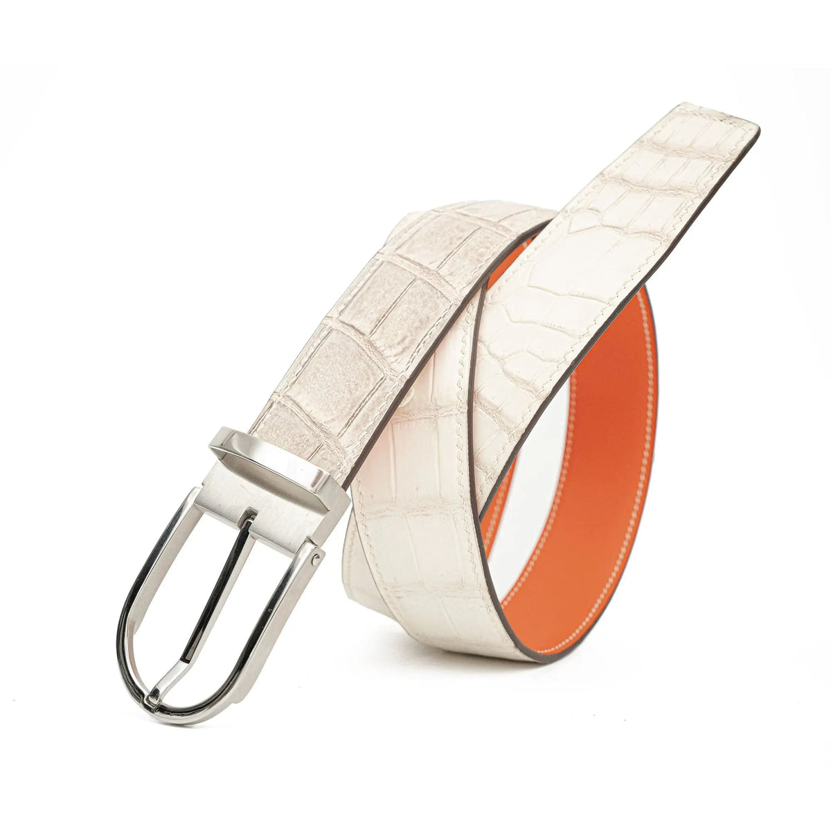 Handcrafted Alligator Leather Belts DVG318 Divinch