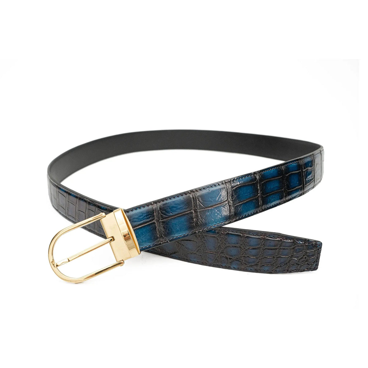 Handcrafted Alligator Leather Belts DVG331 Divinch