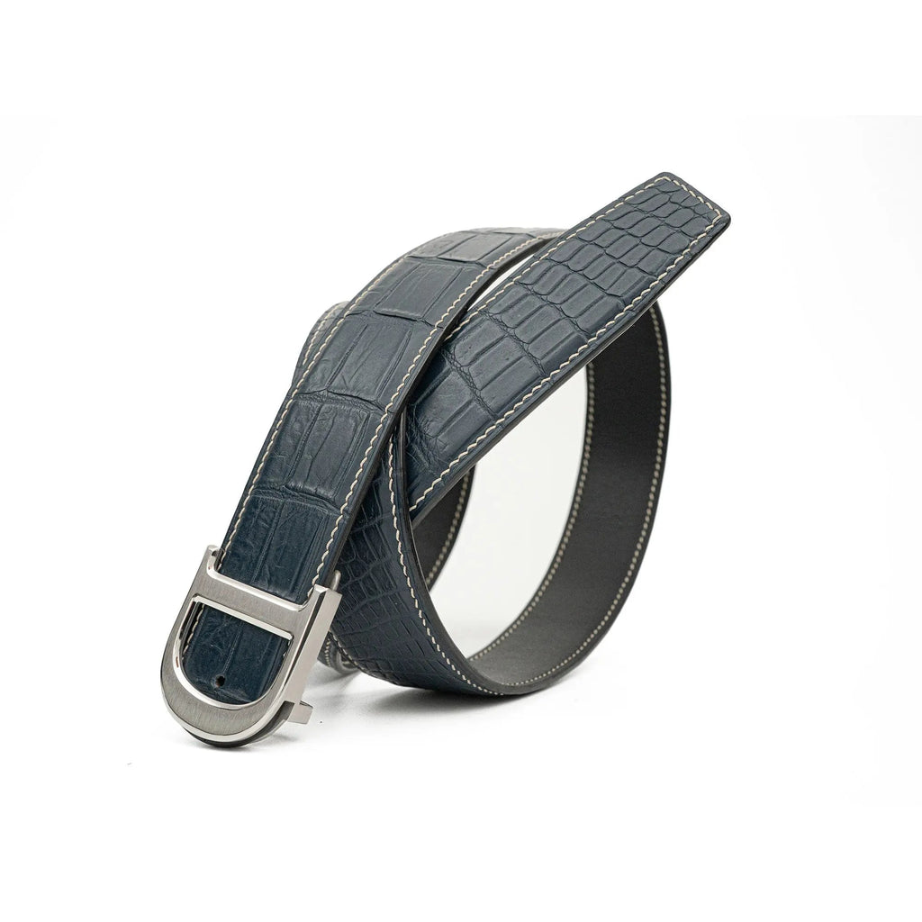 Handcrafted Alligator Leather Belts DVG343 Divinch