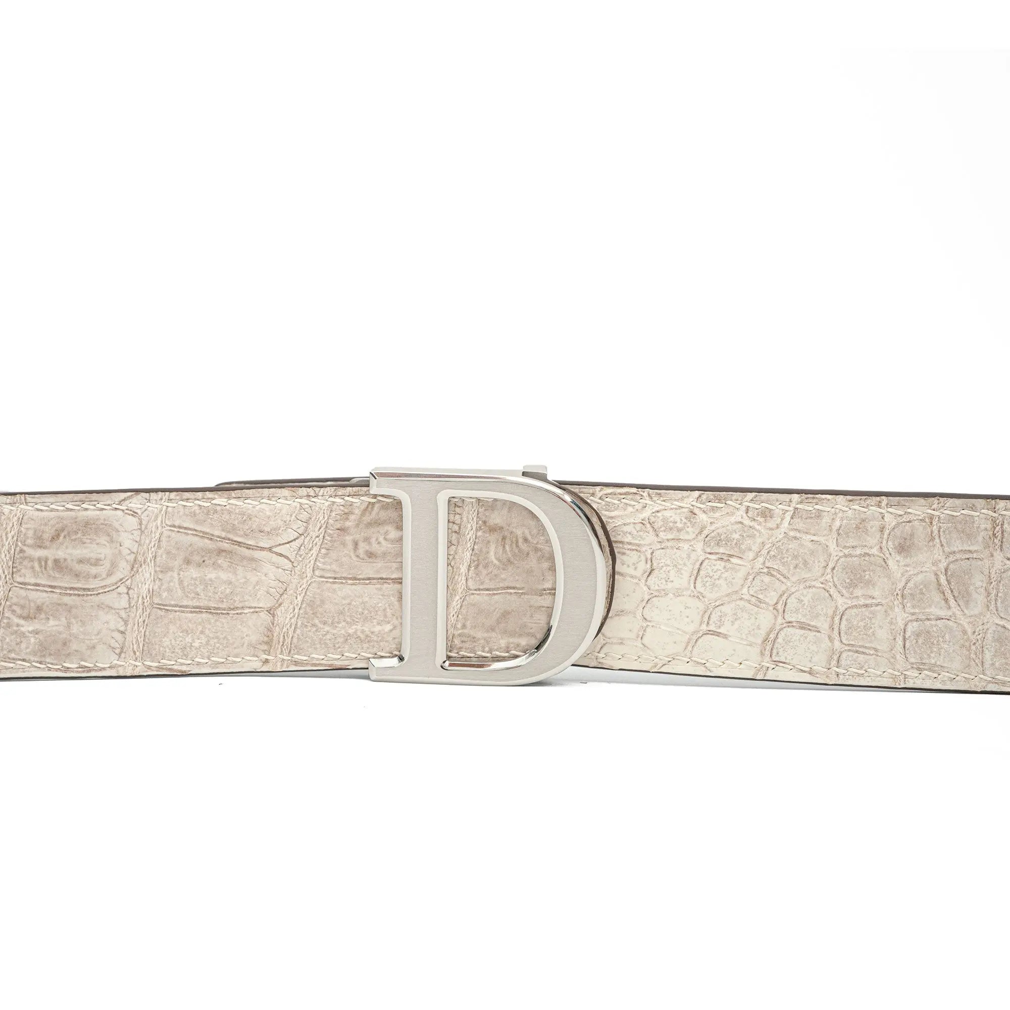Handcrafted Alligator Leather Belts DVG350 Divinch