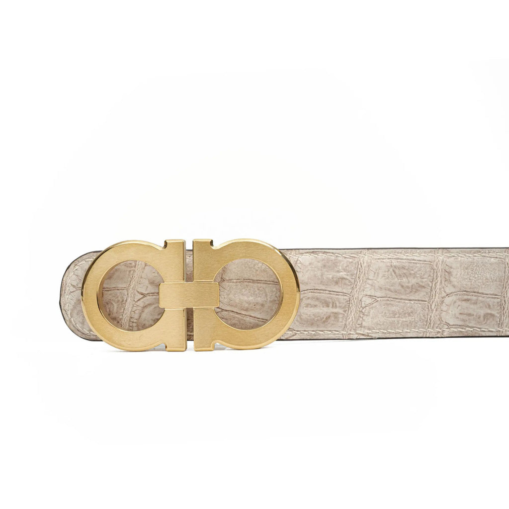 Handcrafted Alligator Leather Belts DVG352 Divinch