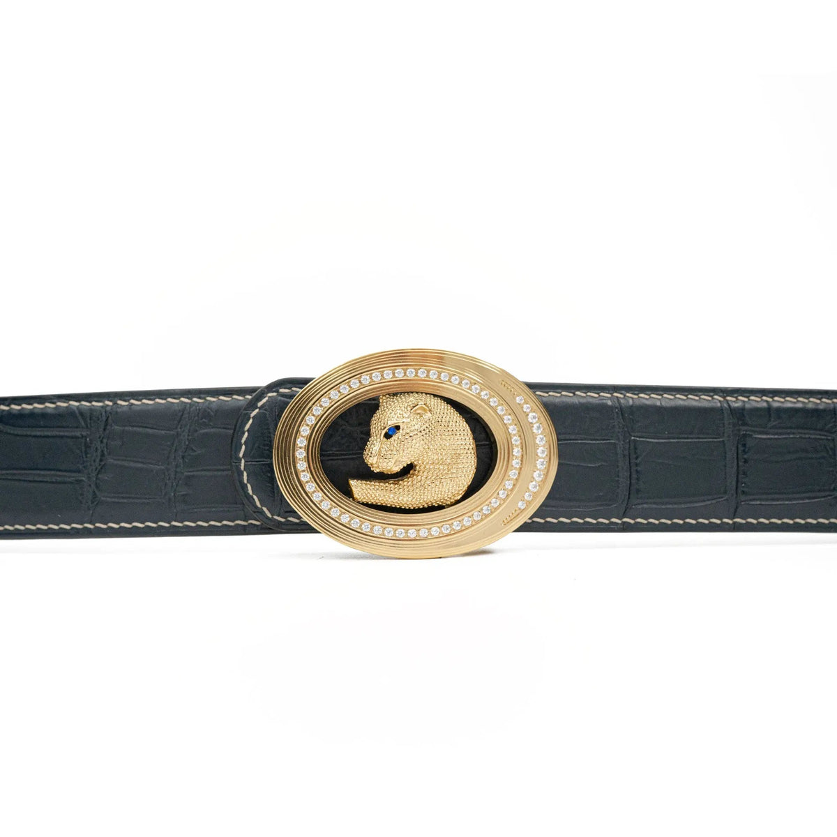 Handcrafted Alligator Leather Belts DVG359 Divinch