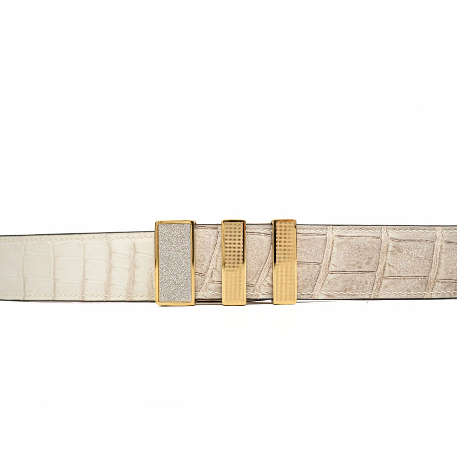 Handcrafted Alligator Leather Belts DVG37 Divinch