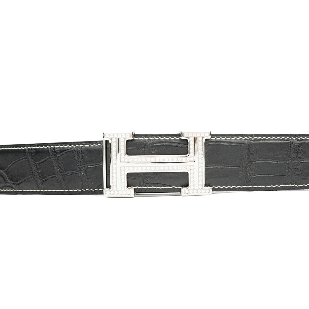 Handcrafted Alligator Leather Belts DVG59 Divinch