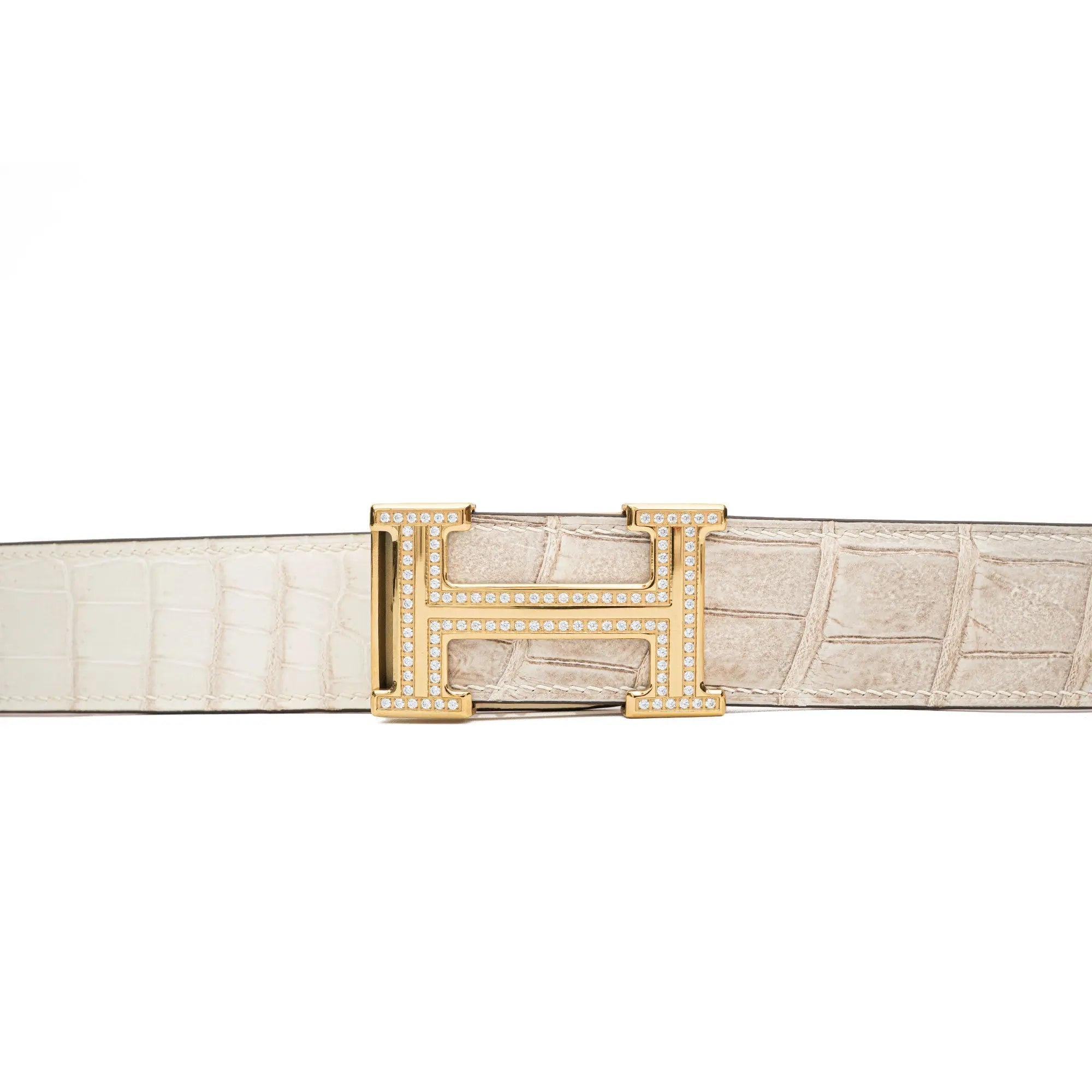 Handcrafted Alligator Leather Belts DVG73 Divinch