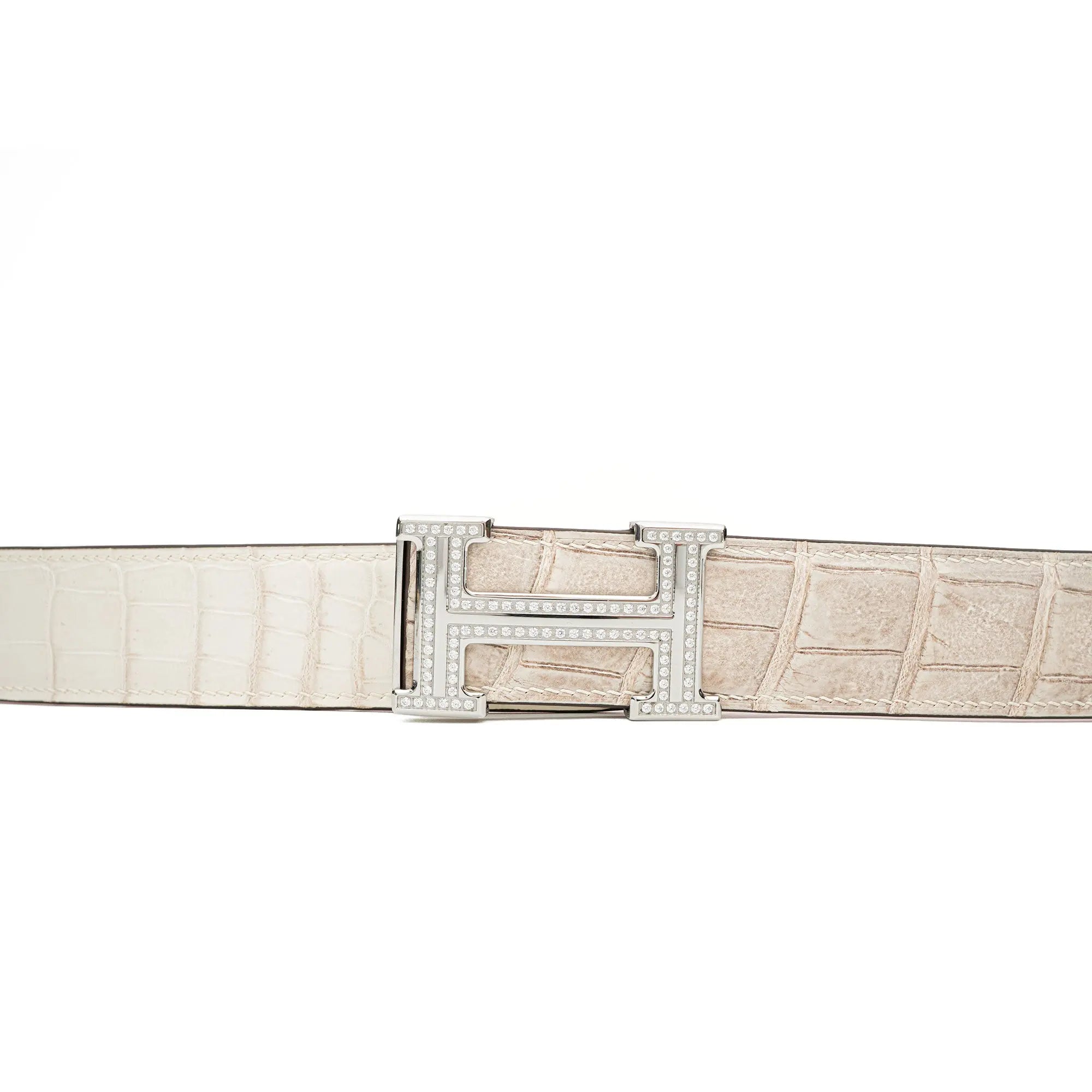 Handcrafted Alligator Leather Belts DVG73 Divinch