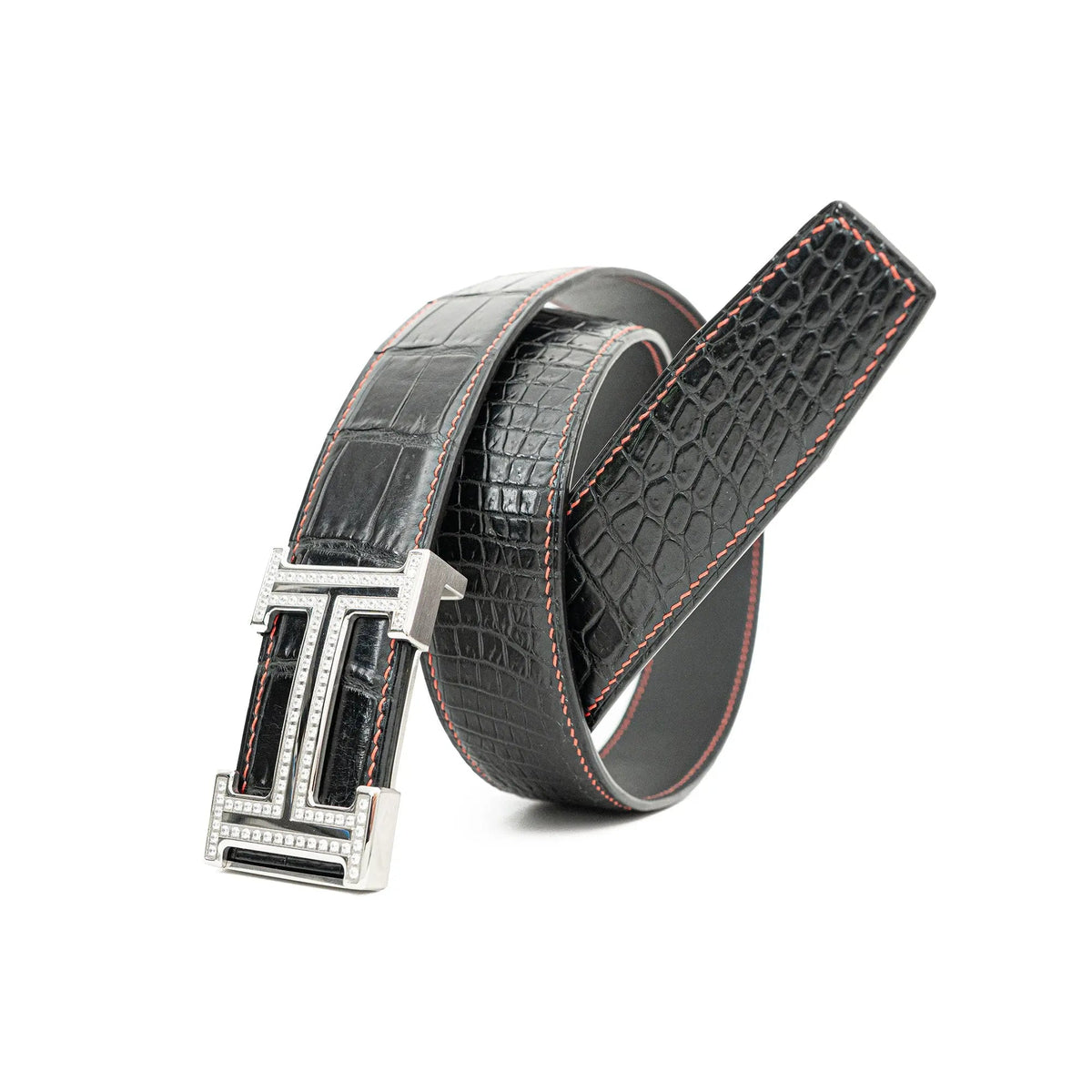 Handcrafted Alligator Leather Belts DVG80 Divinch