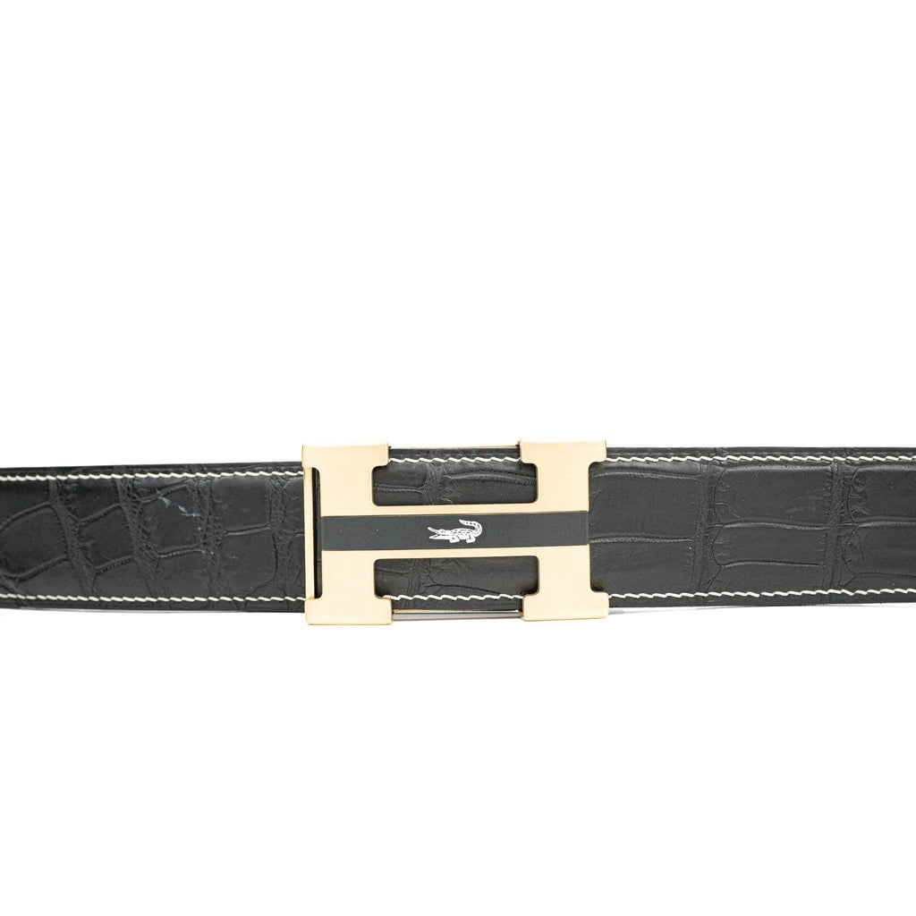 Handcrafted Alligator Leather Belts DVG93 Divinch