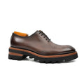 Handcrafted calfskin Oxford shoes Coffee DIVINCH