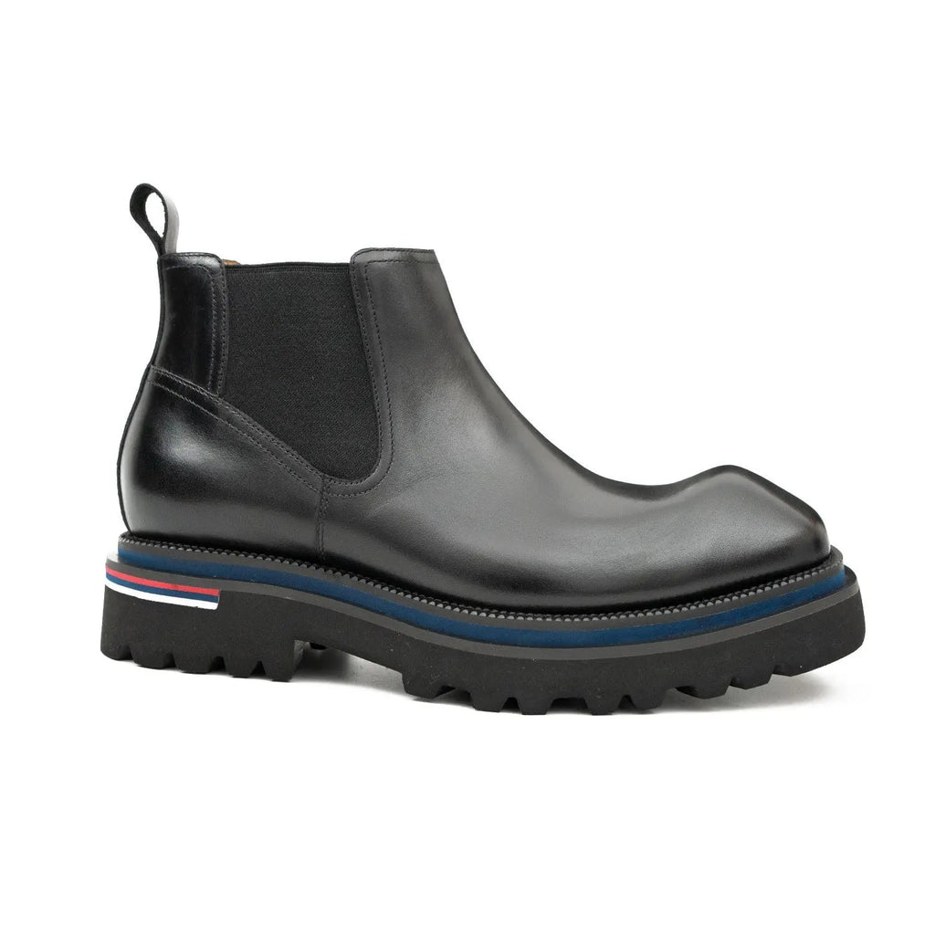 Handmade black calfskin Chelsea boots DIVINCH
