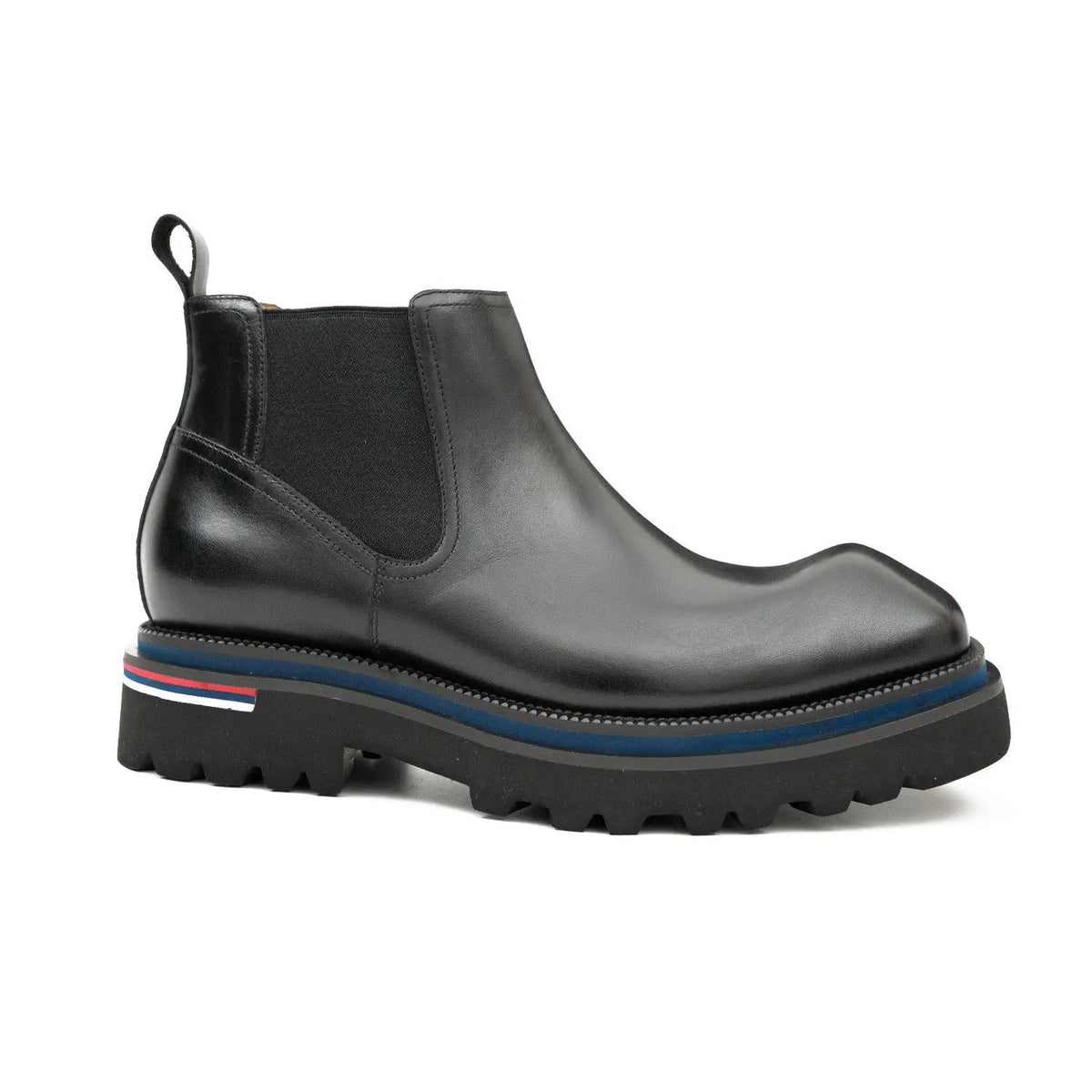 Handmade black calfskin Chelsea boots DIVINCH