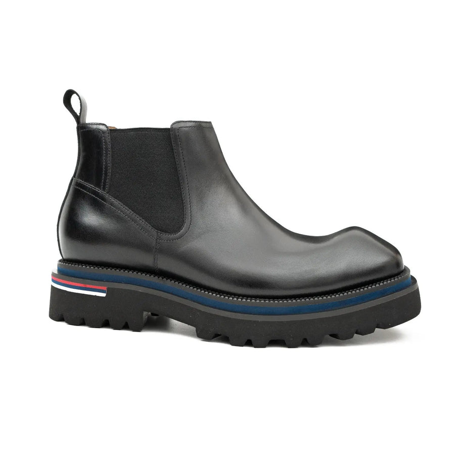 Handmade black calfskin Chelsea boots DIVINCH