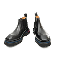 Handmade black calfskin Chelsea boots DIVINCH