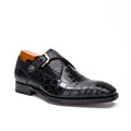 Nile crocodile leather Goodyear crafts Monk Shoes 22105200 - Divinch
