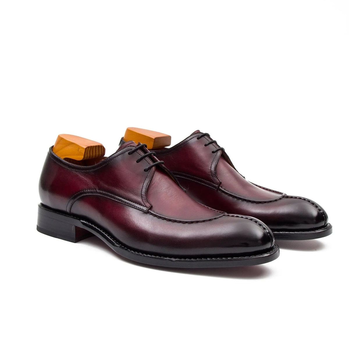 Goodyear handmade genuine leather outsole derby shoes 23171233 - Divinch