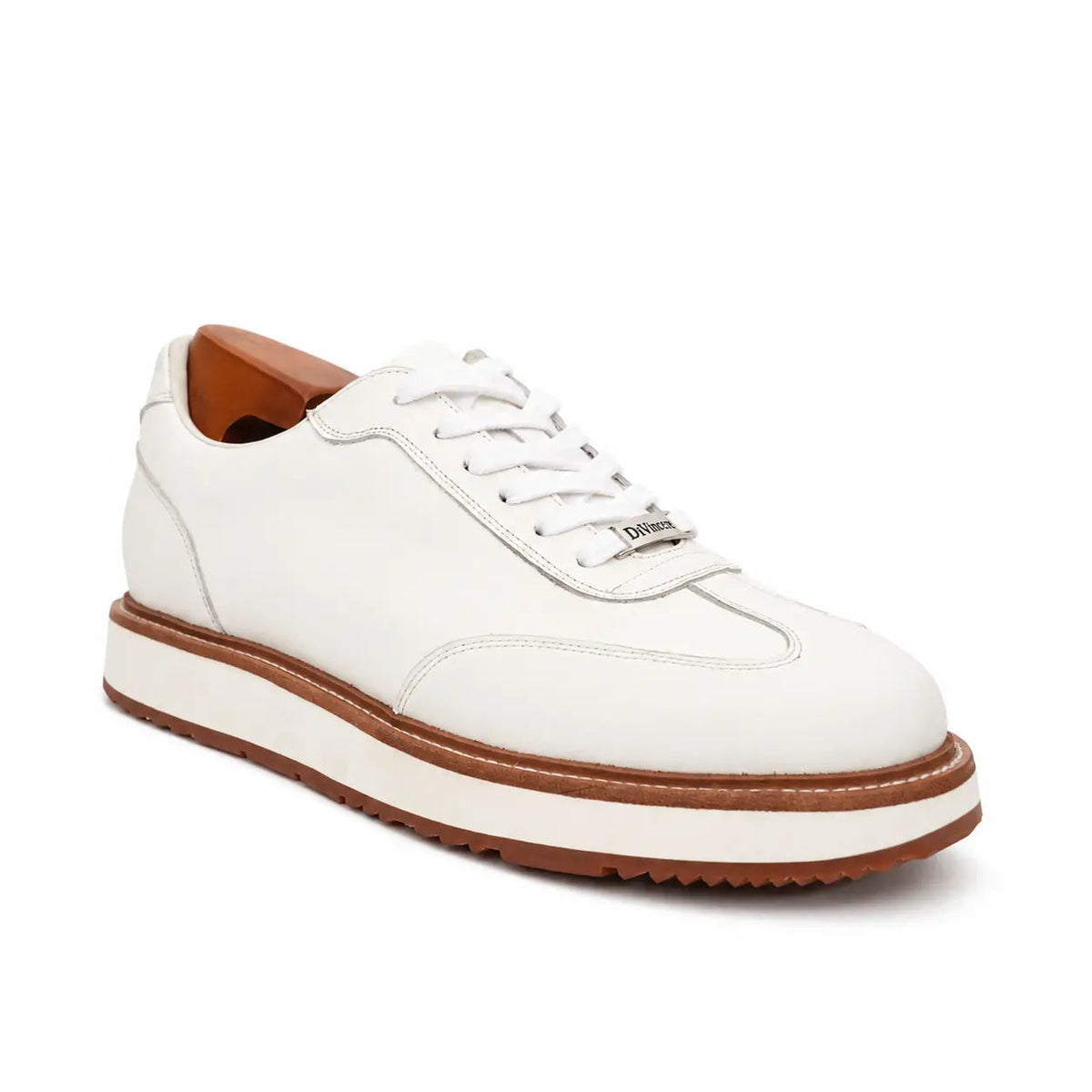 Ivory Platform Derby Sneaker DIVINCH