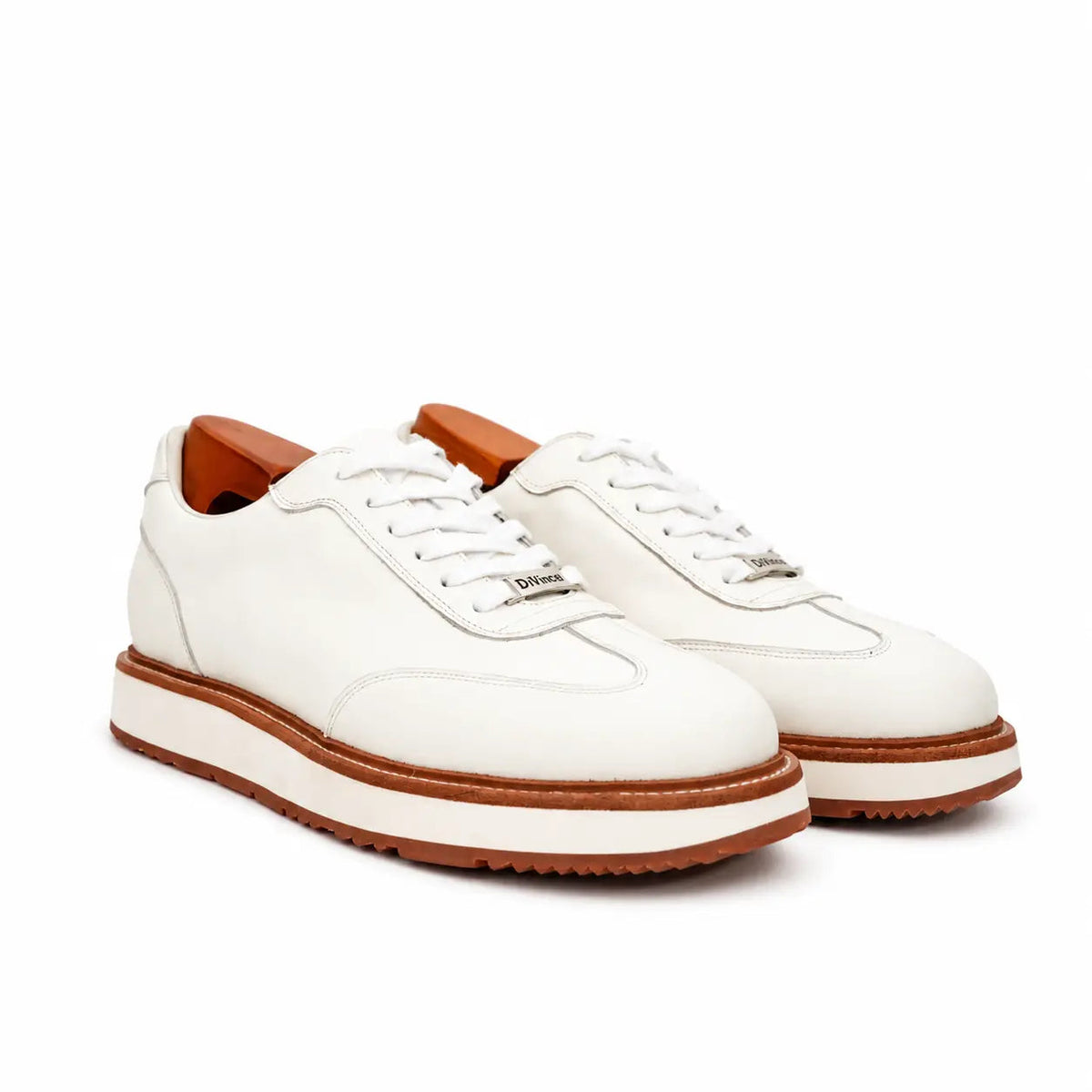 Ivory Platform Derby Sneaker DIVINCH