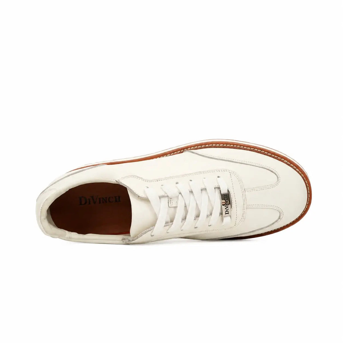 Ivory Platform Derby Sneaker DIVINCH