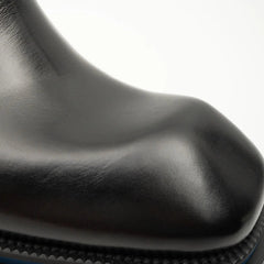 Luxury Black Leather Chelsea Boots DIVINCH