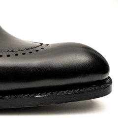 Men's Black Brogue Oxford Shoes DIVINCH