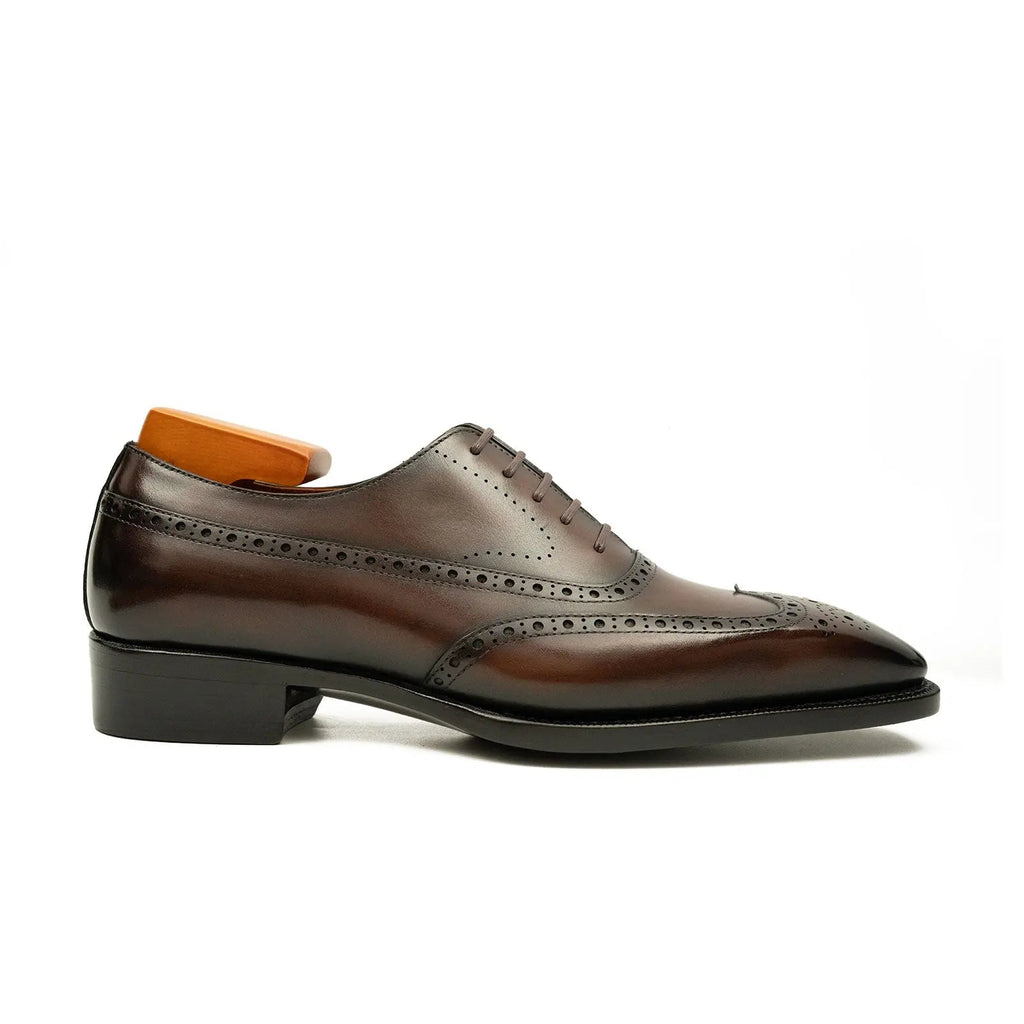 Men's Goodyear Welted Brogue Oxford Shoes Divinch
