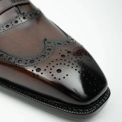 Men's Goodyear Welted Brogue Oxford Shoes Divinch