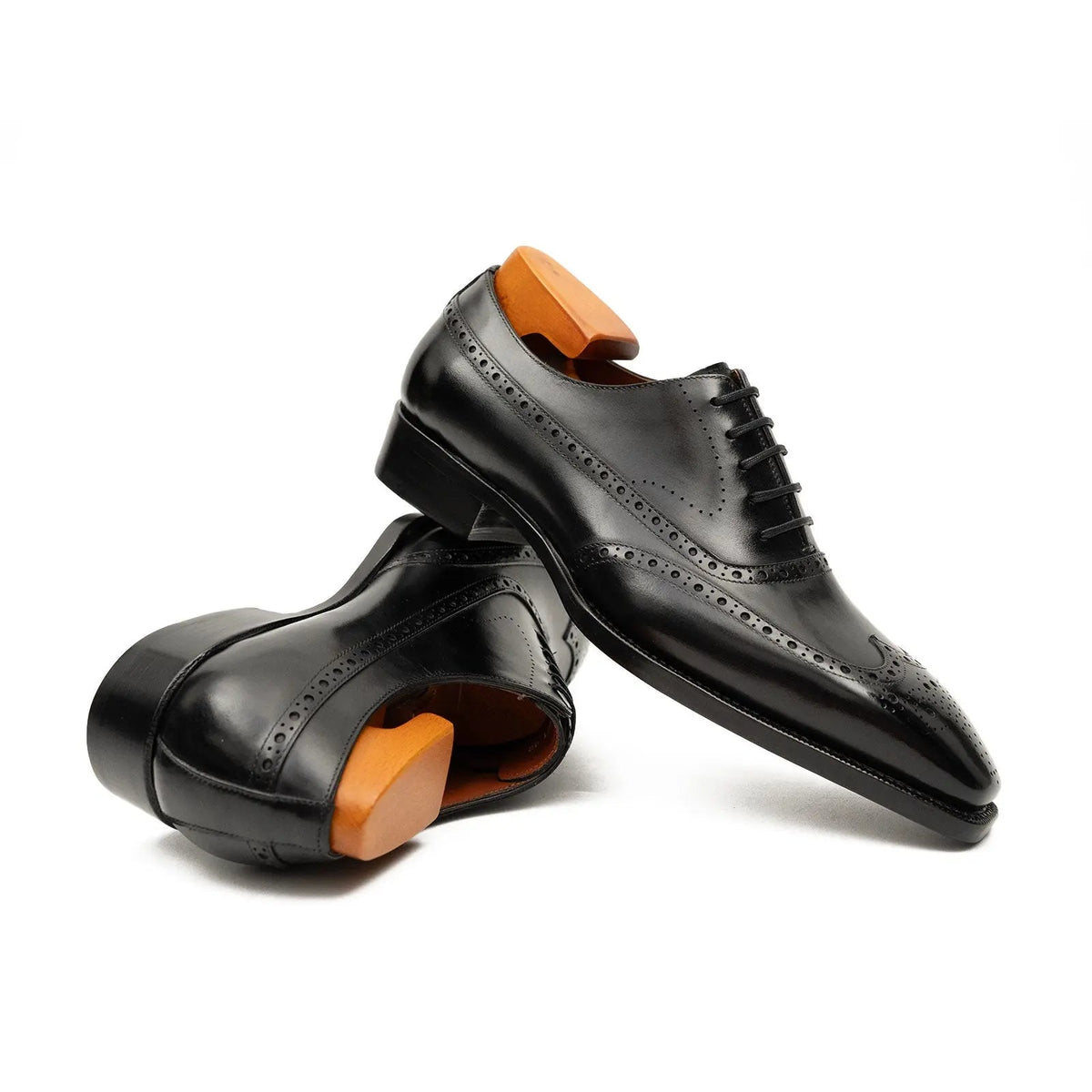 Men's Goodyear Welted Brogue Oxford Shoes Divinch