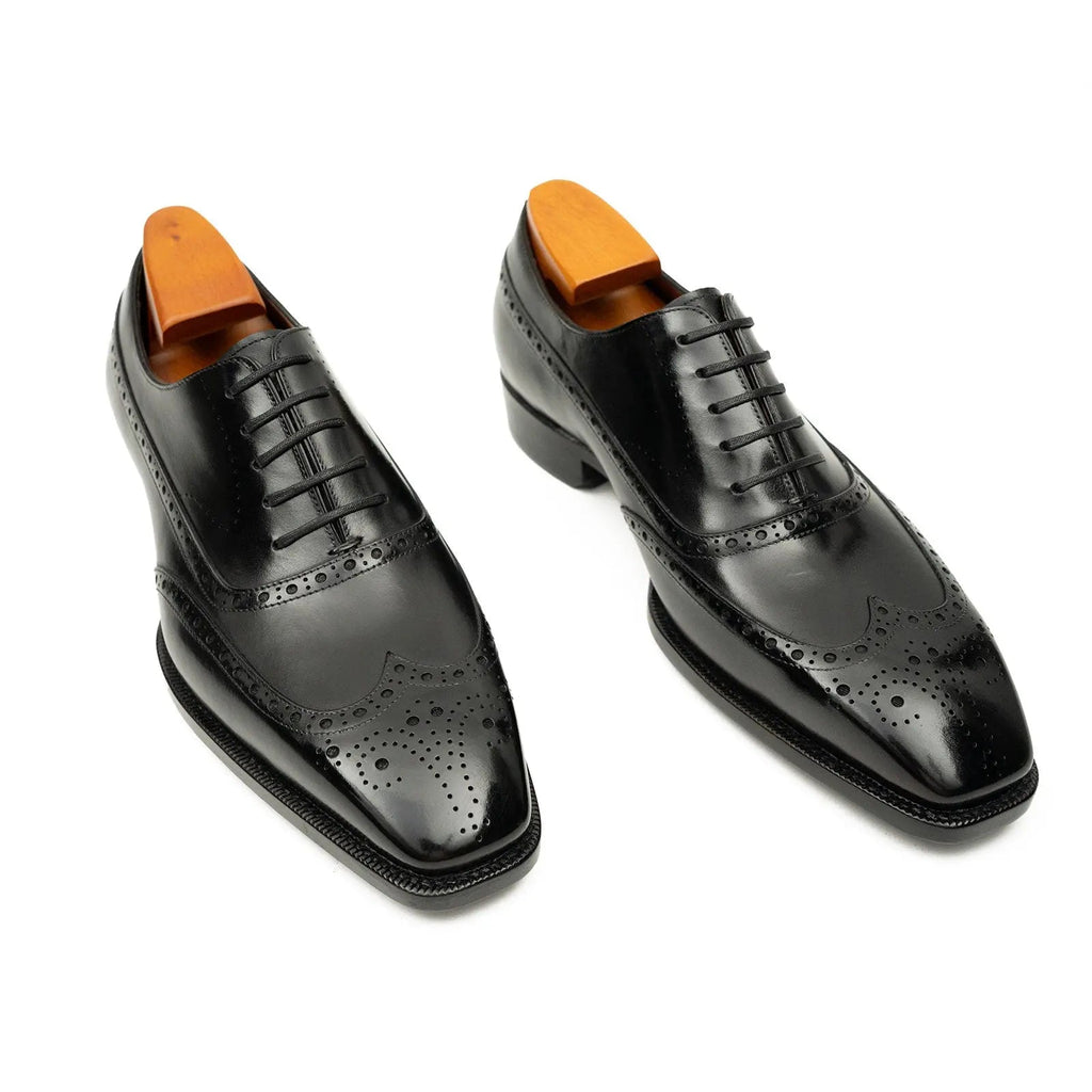 Men's Goodyear Welted Brogue Oxford Shoes Divinch